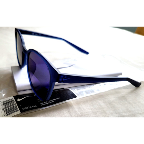 Nike Unisex Sunglasses Ultraviolet Mirror Lens Square Frame SESSION M CT8128 416 - Picture 9 of 10